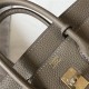 Hermes Birkin 25/30/35cm Bag Calfskin Silver/Gold Metal In Tourterelle High