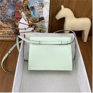 Hermes Kelly Danse 22cm Evercolor WAX Vert Fizz Silver Metal High