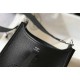 Hermes Evelyne III TPM Mini Bag Calfskin In Black High