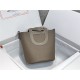 Hermes In-The-Loop 18 Handbag WAX Etoupe grey Silver-Metal High