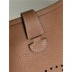 Hermes Evelyne III PM Bag Clemence Leather In Camel High