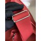 Hermes Evelyne III PM Bag Clemence Leather In Red High