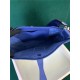 Hermes Evelyne III PM Bag Clemence Leather In Royal Blue High