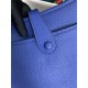 Hermes Evelyne III PM Bag Clemence Leather In Royal Blue High