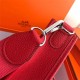 Hermes Evelyne III PM Bag Calfskin In Red High