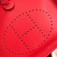 Hermes Evelyne III PM Bag Calfskin In Red High