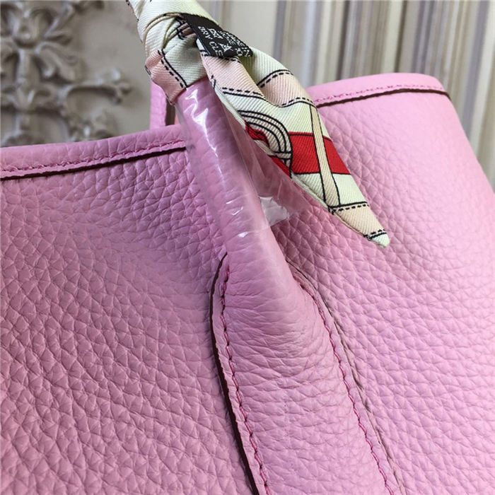 Hermes Garden Party 30/36 Bag Togo Calfskin In Pink High