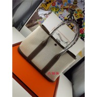 Hermes Garden Party 30/36 Bag Canvas&Togo WAX High