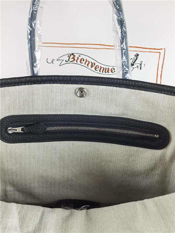 Hermes Garden Party 30/36 Bag Canvas&Togo WAX High