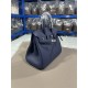 Hermes Birkin 25/30/35cm Bag Togo Leather In Bleu Obscur WAX High