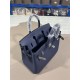 Hermes Birkin 25/30/35cm Bag Togo Leather In Bleu Obscur WAX High