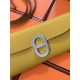 Hermes Chaine D Ancre To Go wallet Epsom calfskin WAX Jaune Ambre High