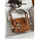 Hermes Lindy Mini Bag Clemence Leather In Tan WAX High