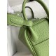 Hermes Lindy Mini Bag Clemence Leather In Lt-Green WAX High