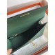 Hermes Kelly Sellier 25 Epsom WAX Green High