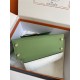 Hermes Kelly Sellier 25 Epsom WAX Green High