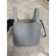 Hermes Picotin 18 Bag Clemence Leather In Grey High