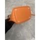 Hermes Picotin 18 Bag Clemence Leather In Orange High