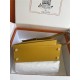 Hermes Kelly Sellier 25 Epsom WAX Yellow High