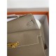 Hermes Kelly Sellier 25 Epsom WAX Etoupe High