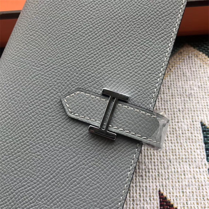 Hermes Bearn Gusset Wallet Epsom Calfskin High