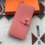 Hermes Bearn Gusset Wallet Epsom Calfskin High