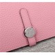 Hermes Dogon Combine Wallet Calfskin In Pink High