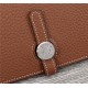 Hermes Dogon Combine Wallet Calfskin In Camel High