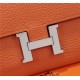 Hermes Constance Long Wallet Calfskin In Orange High