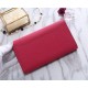 Hermes Constance Long Wallet Epsom Calfskin In Rose Red High