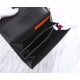 Hermes Constance Long Wallet Epsom Calfskin In Black High