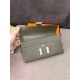 Hermes Constance Long Wallet Epsom Calfskin In Tourterelle High