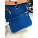 Hermes Herbag 31 bag Canvas and Leather Royal Blue High