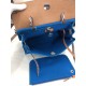 Hermes Herbag 31 bag Canvas and Leather Royal Blue High