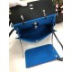 Hermes Herbag 31 bag Canvas and Leather Royal Blue High