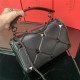 Valentino GARAVANI ROMAN STUD NAPPA CHAIN BAG Pewter High