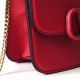 Valentino Small Vsling Shoulder Bag In Red Grainy Leather High