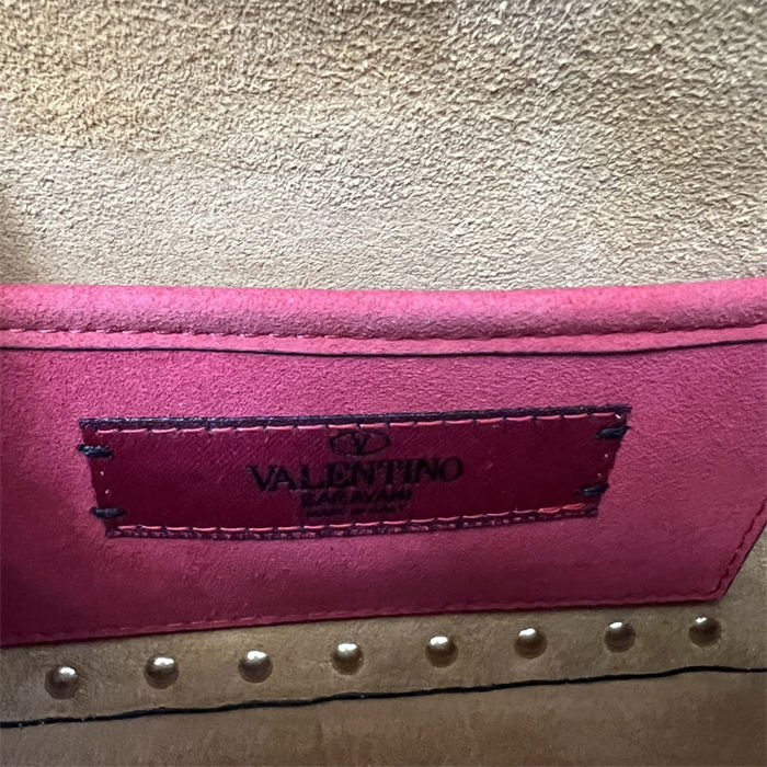 Valentino Spike Small Bag Metallic Lambskin High