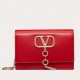 Valentino Vcase Small Chain Bag In Red Calfskin High