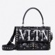 Valentino Garavani Quilted Candystud Bag Black VLTN High