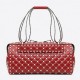 Valentino Garavani Free Spike Duffle Bag Red High