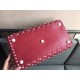 Valentino Garavani Free Spike Duffle Bag Red High