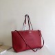 Valentino Large Shopping Bag In Red Leather High