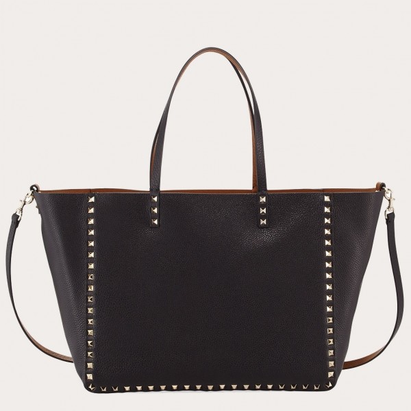 Valentino Noir Medium Reversible Tote Bag High