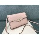 Valentino Small Crossbody Bag In Poudre Grained Leather High