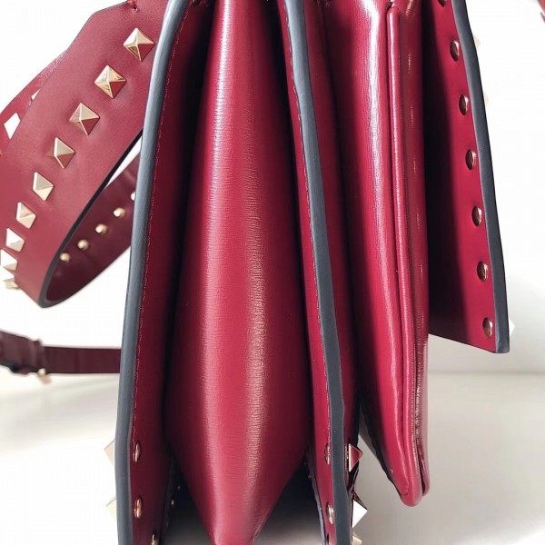 Valentino Crossbody Bag In Red Calfskin High