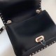 Valentino Crossbody Bag In Black Calfskin High