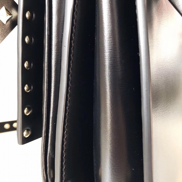 Valentino Crossbody Bag In Black Calfskin High