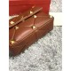 Valentino GARAVANI ROMAN STUD NAPPA CHAIN BAG Tan High