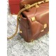 Valentino GARAVANI ROMAN STUD NAPPA CHAIN BAG Tan High